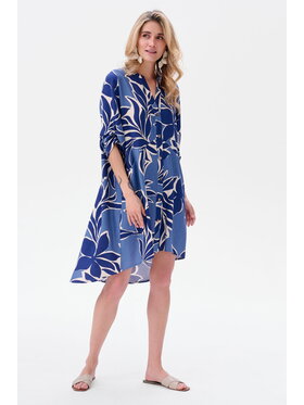 blue shadow blue shadow Sukienka Tutti Niebieski Regular Fit