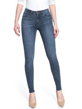 Wrangler Wrangler Jeans SUPER SKINNY Blu Skinny Fit