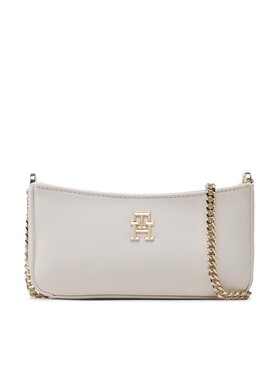 Tommy Hilfiger Tommy Hilfiger Handtasche Th Timeless Chain Crossover AW0AW14483 Écru
