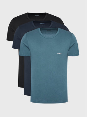 Boss Boss Komplet 3 t-shirtów 50475286 Niebieski Regular Fit