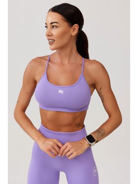 ROUGH RADICAL ROUGH RADICAL Biustonosz sportowy SEAMLES GLOW BRA Fioletowy