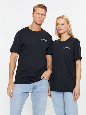 Converse Converse Marškinėliai Gf Retro Chuck Graphic Tee 2 10025913-A03 Juoda Regular Fit