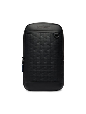 Tommy Hilfiger Tommy Hilfiger Мъжка чантичка Th Modern Slingpack AM0AM14024 Черен