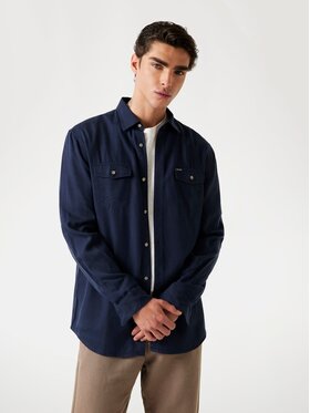 Guess Guess Košile 177075 Modrá Classic Fit