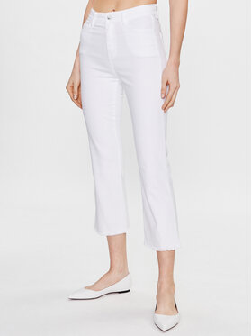 Marella Marella Spodnie materiałowe Olpe 2331310334 Biały Regular Fit