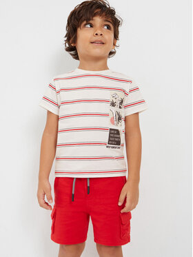 Mayoral Mayoral Pantaloncini di tessuto 3222 Rosso Regular Fit