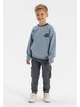 MINOTI MINOTI Spodnie dresowe 23fleece4 Szary Regular Fit