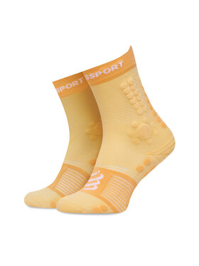 Compressport Compressport Unisex Magasszárú Zokni Pro Racing Socks v4.0 Trail XU00048B Sárga