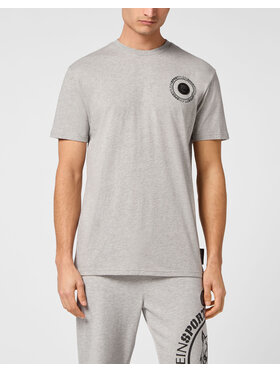 Plein Sport Plein Sport T-Shirt 14175 Szary Regular Fit