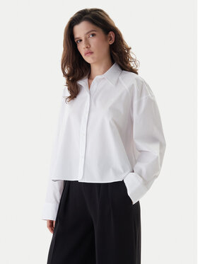 Calvin Klein Jeans Calvin Klein Jeans Srajca LV047C141G Bela Boxy Fit