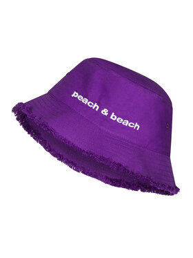 Peach and Beach Peach and Beach Bucket Bucket Hat Fioletowy
