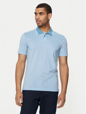 BOSS Boss Polo Peoxfordnew 50507814 Plava Relaxed Fit