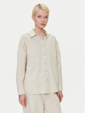 Mustang Mustang Camicia Willow 1016575 Beige Relaxed Fit