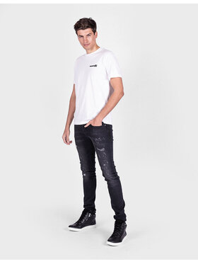 Les Hommes Les Hommes T-Shirt UHT201 700P | Urzn Bílá Regular Fit
