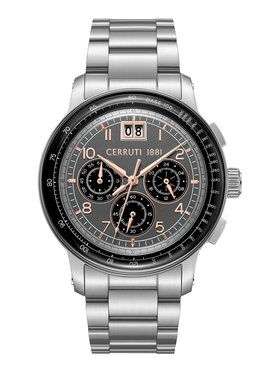 Cerruti 1881 Cerruti 1881 Zegarek Cerruti-CIWGI0084607 Srebrny