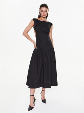 Pinko Pinko Cocktail obleka Ambiguo 100998 Y6VW Črna Regular Fit
