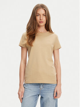 BOSS BOSS Футболка C_Esogo_1 50506973 Бежевий Slim Fit