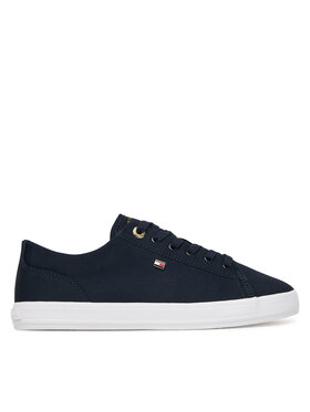 Tommy Hilfiger Tommy Hilfiger Tossud Th Foxing Sneaker Canvas FW0FW09170 Tumesinine