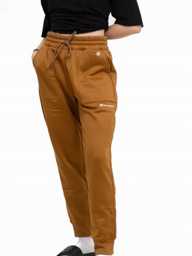 Champion Champion Spodnie dresowe 116596-MS531 Brązowy Standard Fit