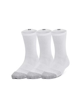 Under Armour Under Armour Skarpety Wysokie Dziecięce Heatgear 3pk Crew Yth Biały