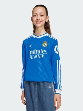 adidas adidas Koszulka techniczna 158009 Niebieski jasny Regular Fit