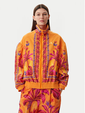 adidas adidas Kurtka przejściowa FARM Premium JD6305 Pomarańczowy Loose Fit