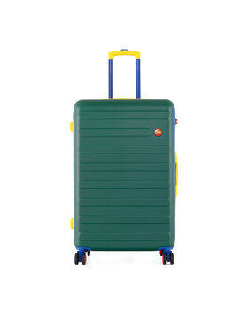 Semi Line Semi Line Μεγάλη Βαλίτσα T5846-3 Πράσινο