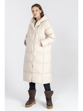 Deni Cler Milano Deni Cler Milano Kurtka zimowa T-DC-9062-E5-41-12-1 Beżowy Loose Fit