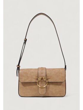 PINKO PINKO Torebka Love One Classic Slouchy Fl PE 25 PLTT 104524 A2C2 Beżowy