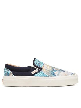 Vans Vans Πάνινα παπούτσια Classic Slip-On VN0009Q7FRS1 Πράσινο