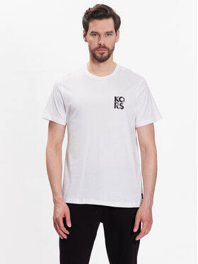 Michael Kors Michael Kors T-shirt CS351I8FV4 Bianco Regular Fit