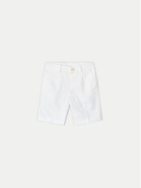 Mayoral Mayoral Pantaloncini di tessuto 3217 Bianco Regular Fit