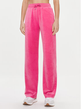 Guess Guess Spodnie dresowe Couture V3BB26 KBXI2 Różowy Regular Fit