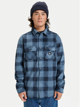 Quiksilver Quiksilver Košile Bering Strait Check EQYPF03075 Tmavomodrá Regular Fit