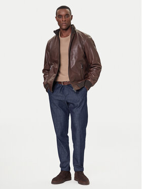 Μπουφάν δερμάτινο Milestone φωτογραφία