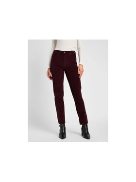 Lee Lee Pantaloni di tessuto CAROL Rosso Straight Fit