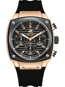 Beverly Hills Polo Club Beverly Hills Polo Club Zegarek BP3778X.451 Czarny