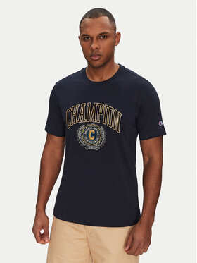 Champion Champion T-krekls 221174 Tumši zils Regular Fit