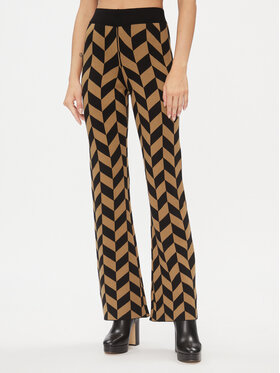 ONLY ONLY Stoffhose 15302271 Braun Flare Fit