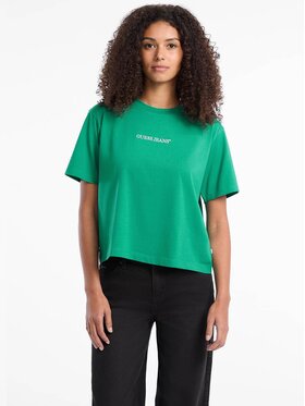 Guess Jeans Guess Jeans T-Shirt 170163 Zielony Classic Fit