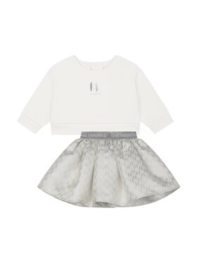 KARL LAGERFELD KARL LAGERFELD Komplet dresowy z30126_n82 Biały Regular Fit