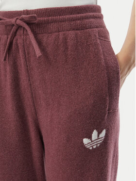 adidas adidas Спортивні штани Essentials IA4436 Бордовий Loose Fit