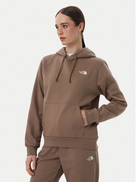 The North Face The North Face Bluza Evolution Simple Dome NF0A8CWN Brązowy jasny Regular Fit