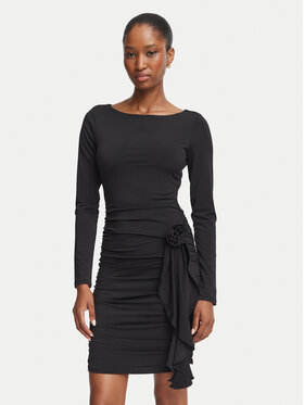 Guess Guess Rochie cocktail W6BK19 K6104 Negru Slim Fit