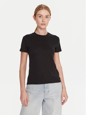 Calvin Klein Calvin Klein Tričko LV044D201G Čierna Regular Fit