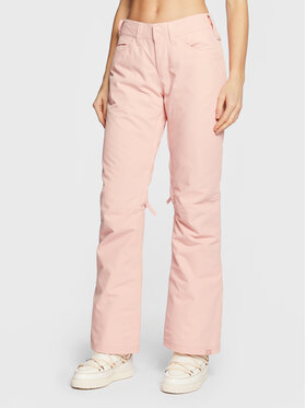 Roxy Roxy Lyžařské kalhoty Backyard ERJTP03211 Růžová Regular Fit