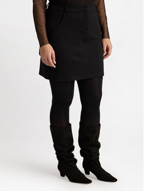 Fiorella Rubino Fiorella Rubino Spódnica 1207T000359N033 Czarny Regular Fit