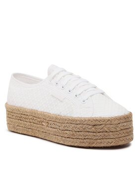 Superga Superga Espadrilky 2790 Rope Macrame Rhombus S3126PW Bílá