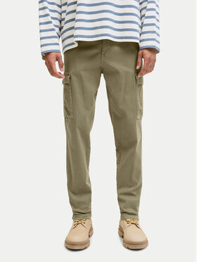 Jack & Jones Jack & Jones Pantaloni din material Stace Arthur 12282388 Kaki Regular Fit