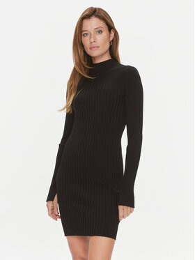 Calvin Klein Calvin Klein Трикотажна сукня Iconic K20K206119 Чорний Slim Fit
